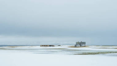 在北極一所房子圖片