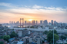 武汉桥梁景观图片