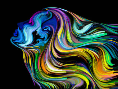 花瓣的繪的夢幻圖片