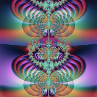 令人敬畏的分形背景