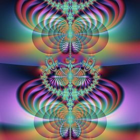 令人敬畏的分形背景