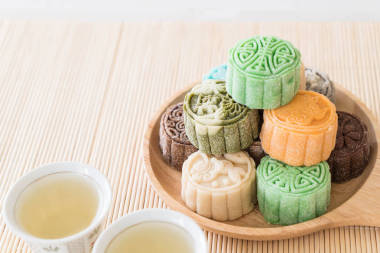 新鮮的月