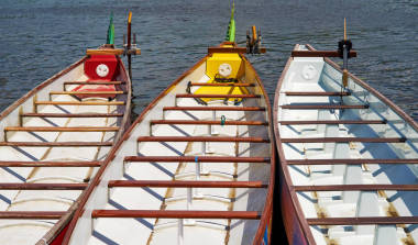 龙舟竞渡发生在乌克兰基辅 (8)