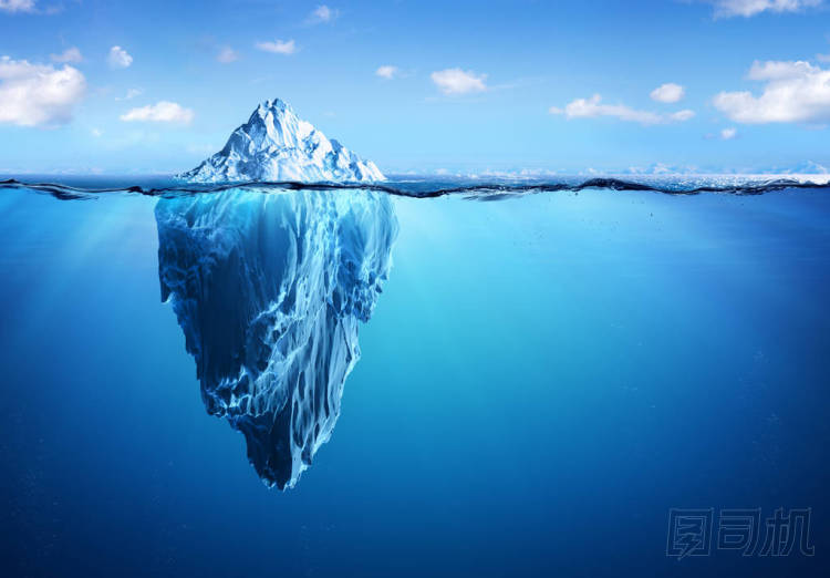 冰山-安全的隐患及全球变暖的概念