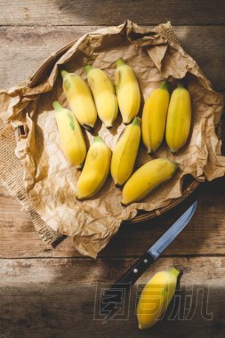 新鮮成熟香蕉圖片
