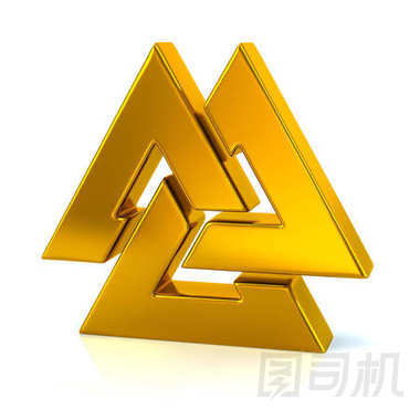 金 Valknut 符號