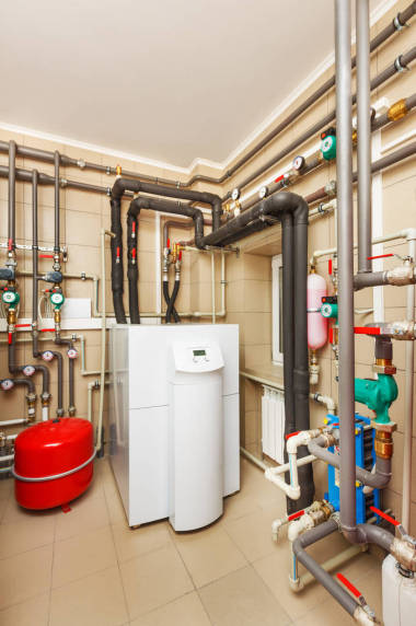 配熱泵、家用鍋爐房桶;閥門;傳感器