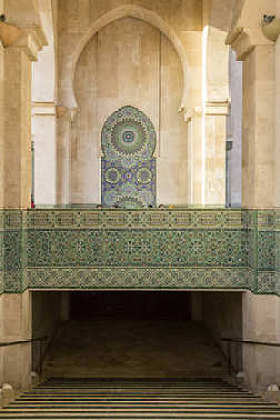 格兰德清真寺哈桑二世在卡萨布兰卡的体系结构细