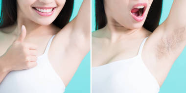 美麗女人與下腋窩問題 