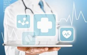 使用 tablet pc 的医生