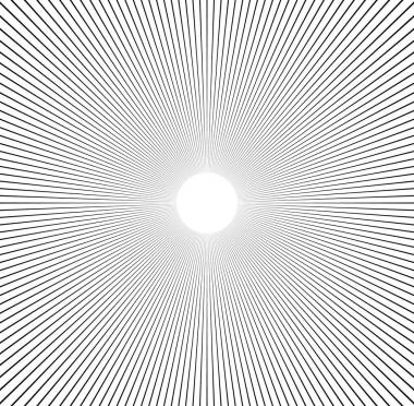 径向线星暴图片