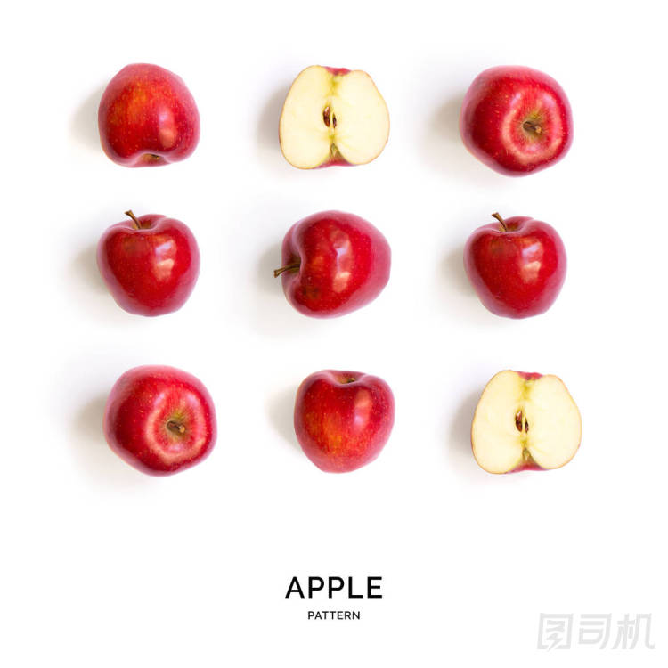 蘋果無縫圖案. 圖片