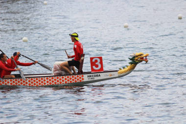 香港龍船嘉年華夏天照片
