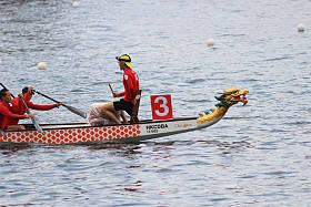 香港龙船嘉年华夏天照片