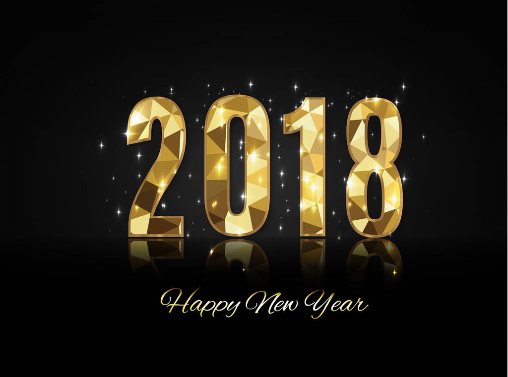 2018 快乐新 year.merry 圣诞。祝贺