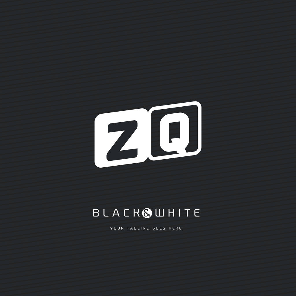 Zq 字母标志名片图片