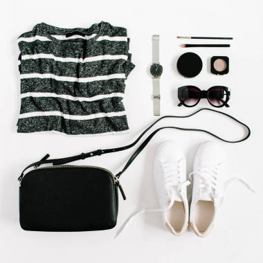 新潮時(shí)尚黑色風(fēng)格女人衣服