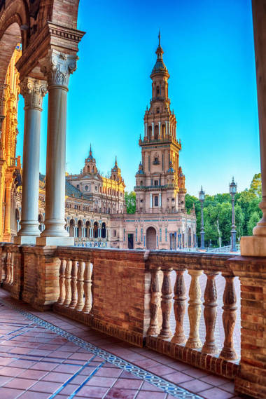 塞維利亞，西班牙： 西班牙廣場(chǎng)、 西班牙廣場(chǎng)