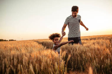 什么完美的一天，享受與我的女兒! 