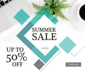 夏季销售横幅图片