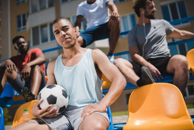 多元文化的足球隊(duì)圖片