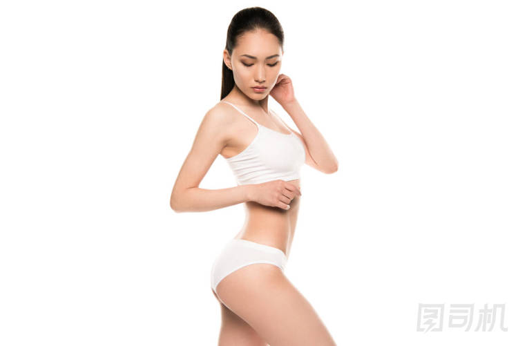 苗條的亞洲女人