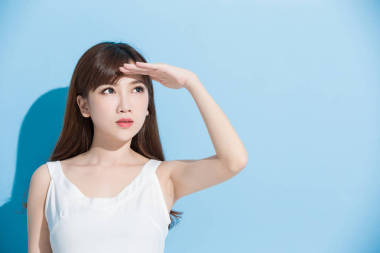 美麗女人看的地方圖片