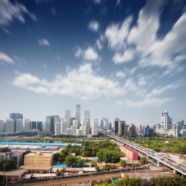 現(xiàn)代化的城市，中國的景