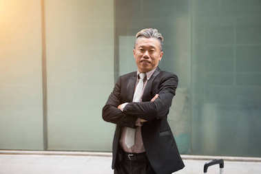 高級(jí)商人帶的行李圖片