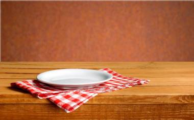 在餐巾紙上的白板