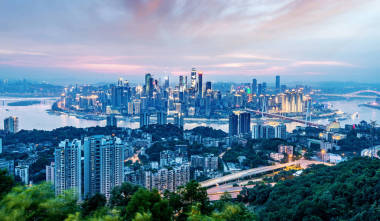 中國重慶城市景觀圖片