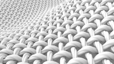 看看特寫(xiě)交織纖維