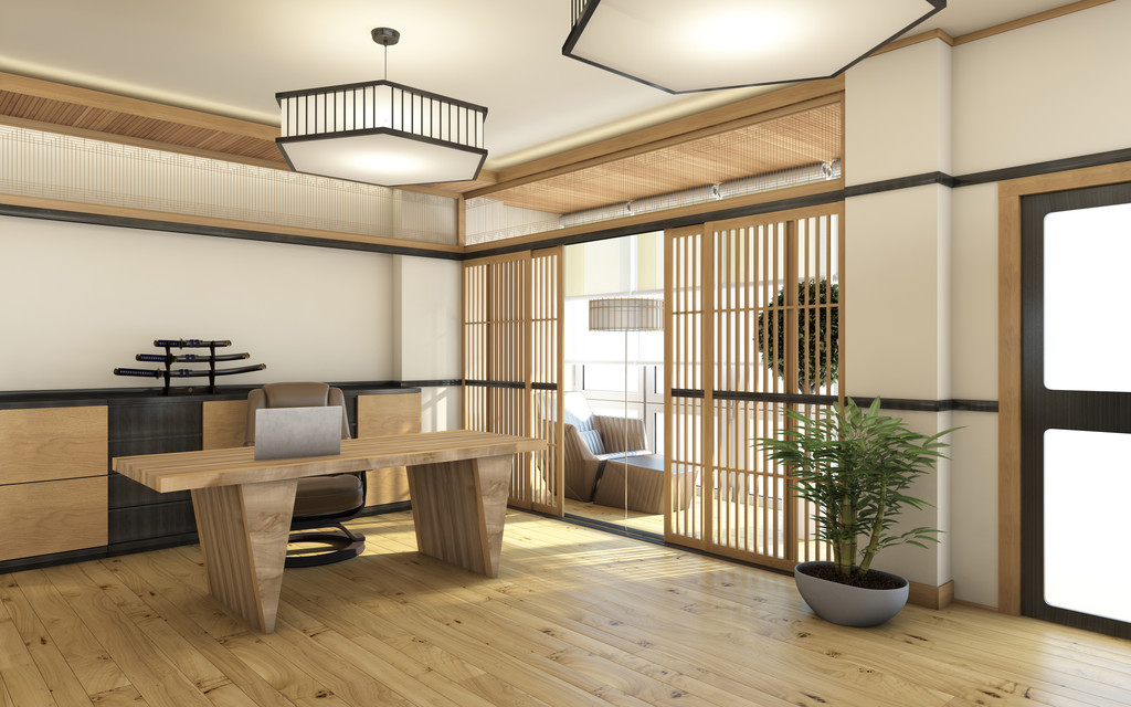 日本家庭办公室图片