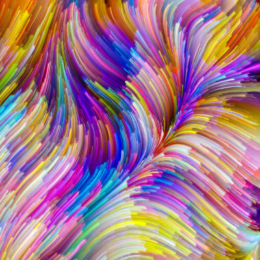 意外的畫家調(diào)色板圖片