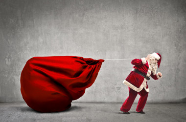 圣誕老人袋圖片