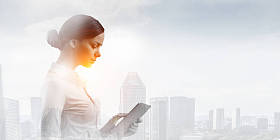 现代商业的生活方式。混合媒体