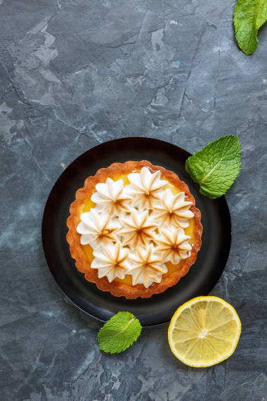 與檸檬馬鞭草蛋撻