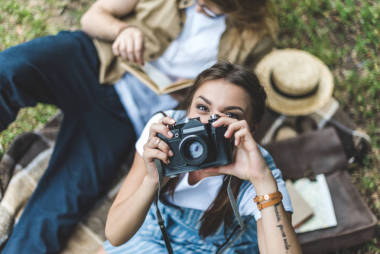 女人集体合影图片