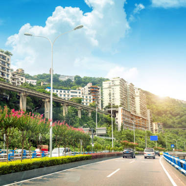 重慶城市景