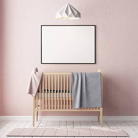 孩子们的房间在斯堪的纳维亚风