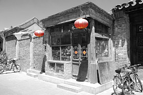 旧中国店照片