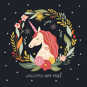 美丽的五彩麒麟图片