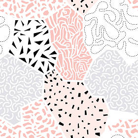 不同形状的图案