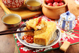 台湾著名食品-臭豆腐