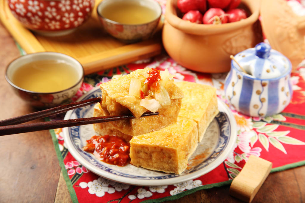 台湾著名食品-臭豆腐
