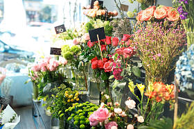 鲜花店图片