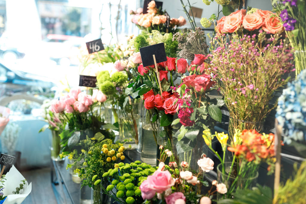 鲜花店图片