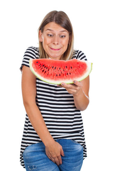 西瓜的女人要尿尿圖片