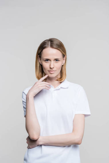 憂郁的美女