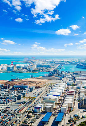  西班牙巴塞罗那港口